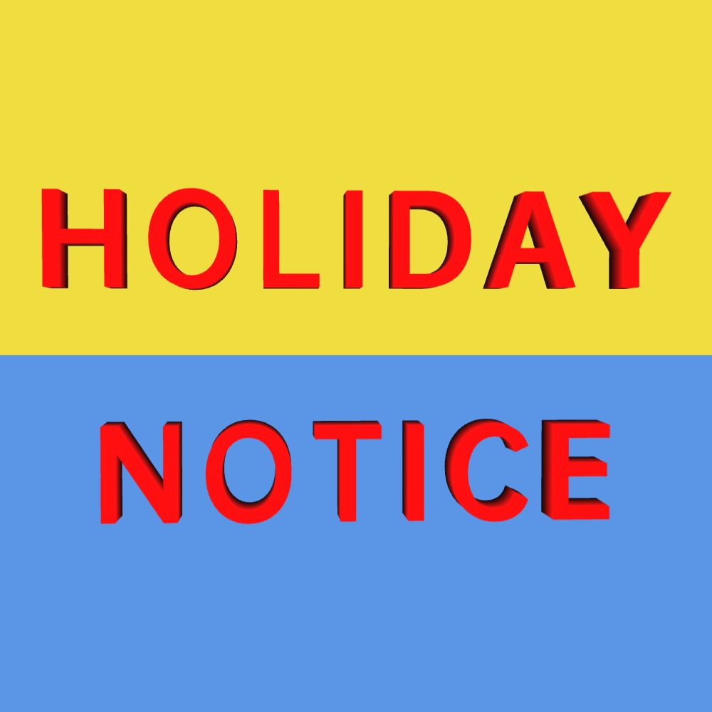 Avviso di festività del Labor Day