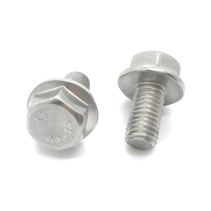 Bulloni flangiati esagonali DIN6921 senza seghettatura