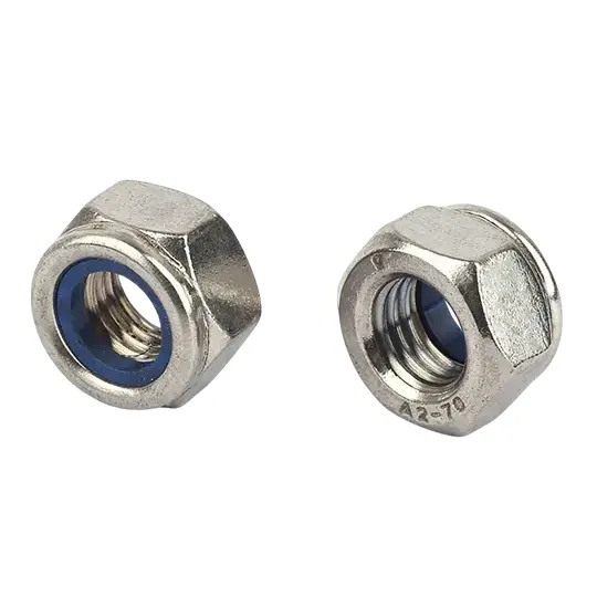 Din982 Esagono dadi spessi con inserto non metallico