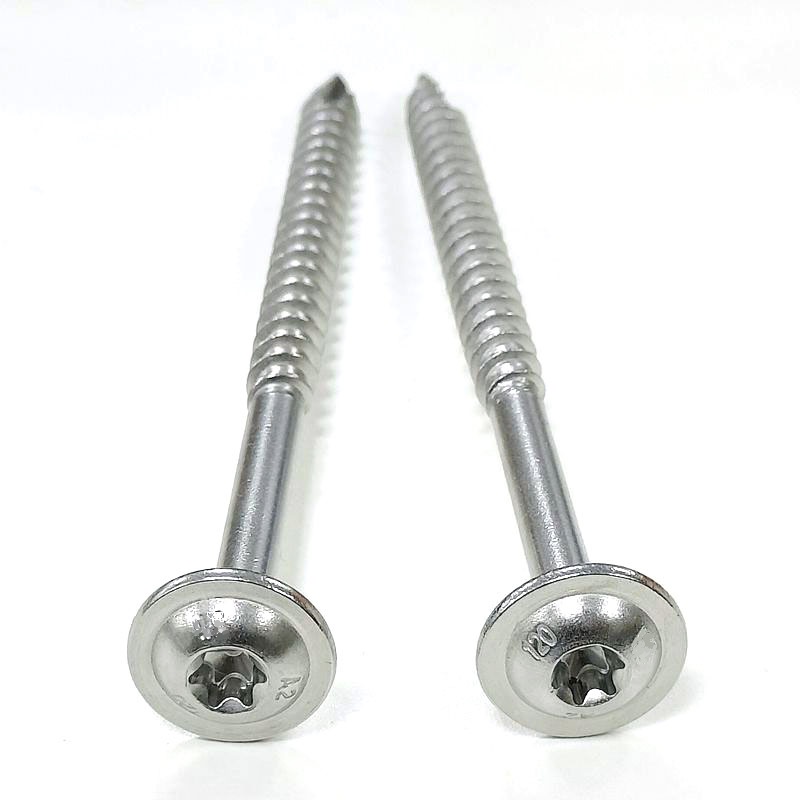 Torx Flangiato Testa rotonda Decking Vite in legno